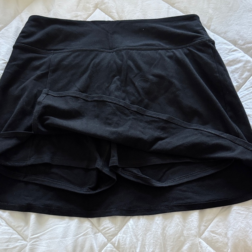 Old Navy Black Active Mini Skort with Built-In Shorts